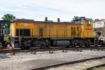 SQVR 1466 sits between runs in the Bridgeport Yard 